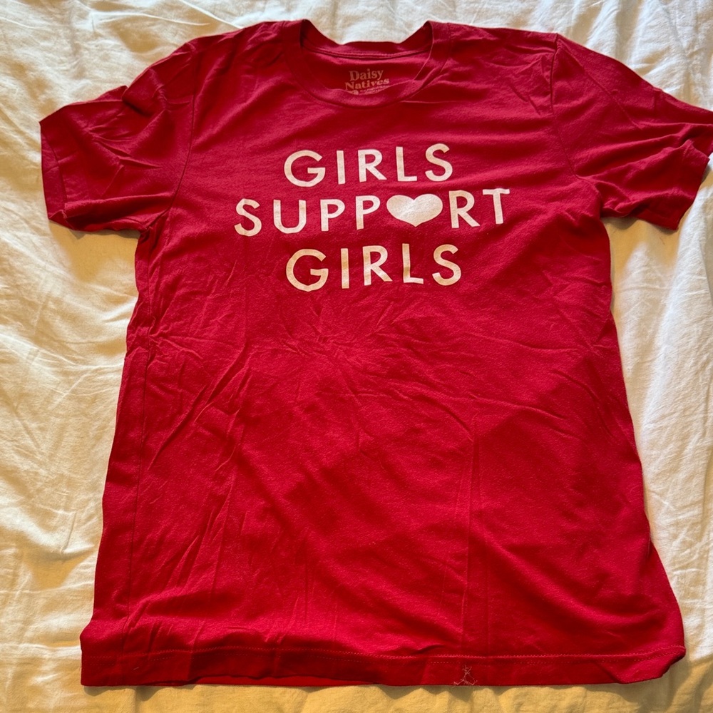 Red Girls Support Girls T-Shirt